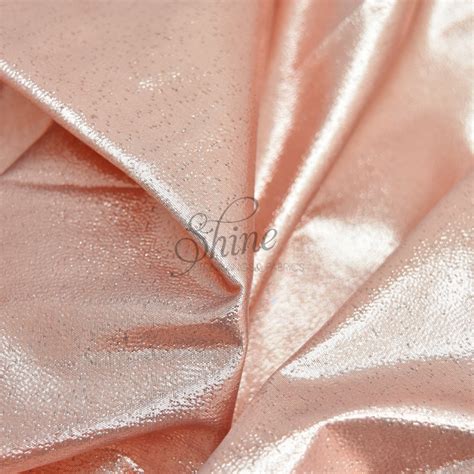 Rose Metallic Fabric 